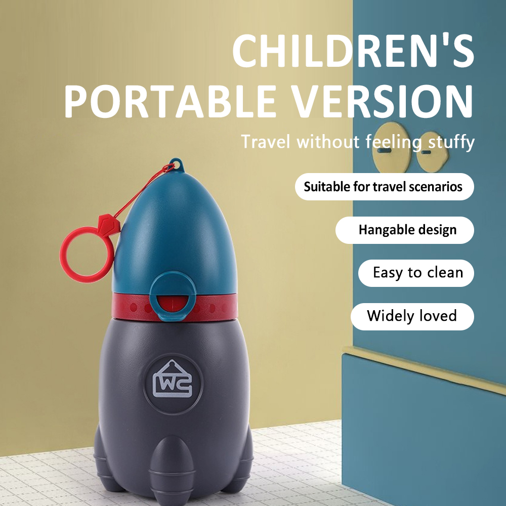 Kids Outdoor Urinal - Çocuk Taşınabilir Roket Lazımlık Tuvalet Eğitimi