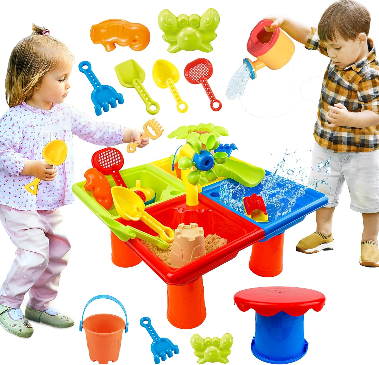 Kids Outdoor Water Table - Yeni yürümeye başlayan çocuklar için 25