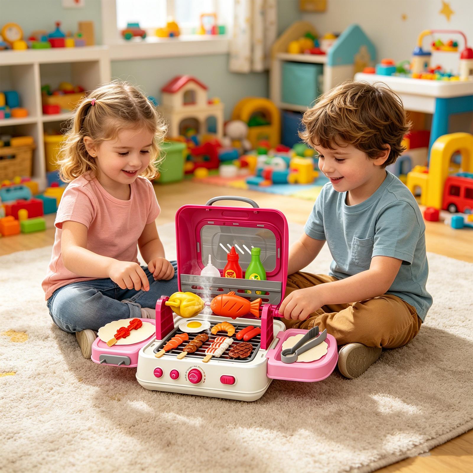 Kids Outdoor Grill - Çocuklar için açık hava ızgara oyun