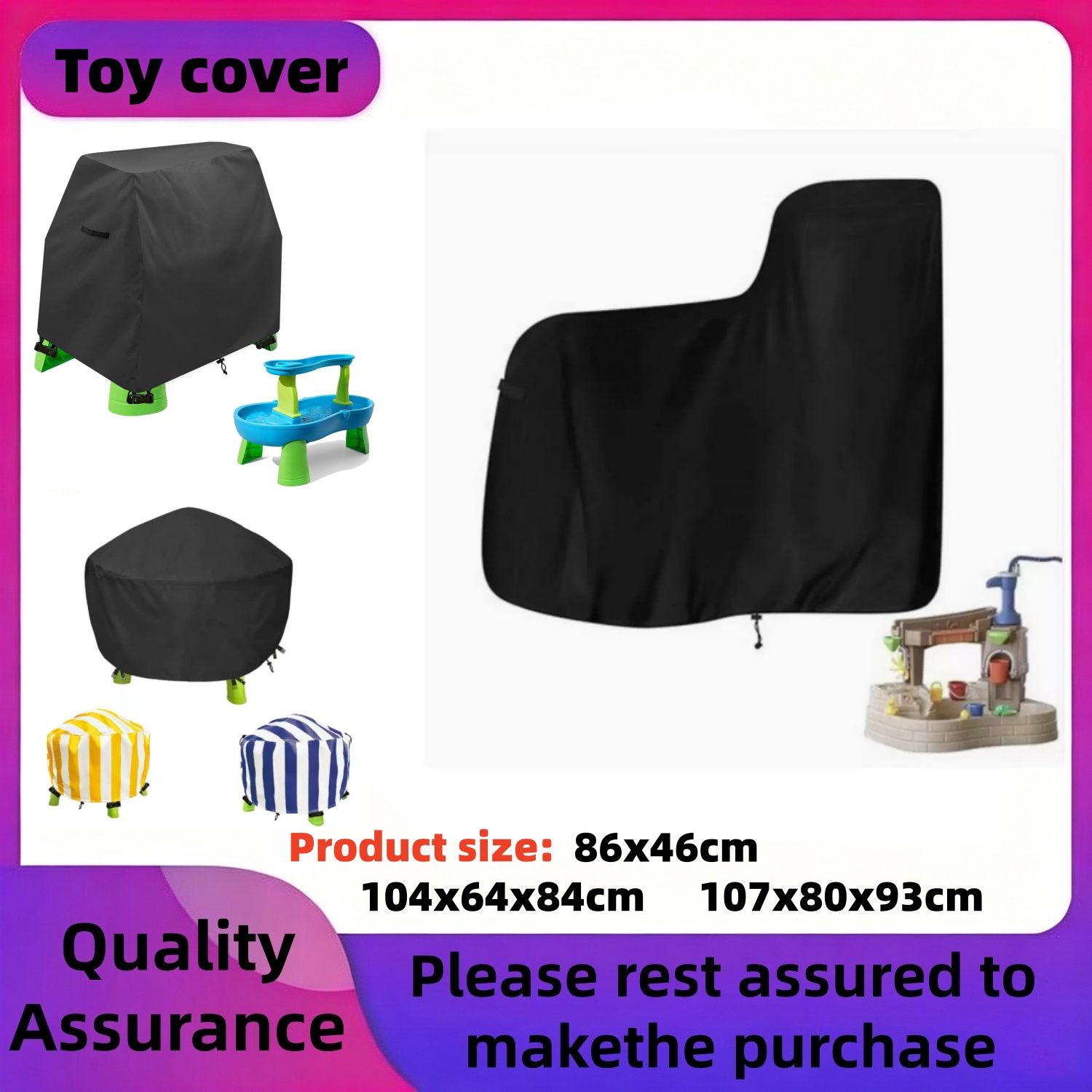 Kids Outdoor Water Table - Çocuklar için Su Masası Örtüsü, Yağmur