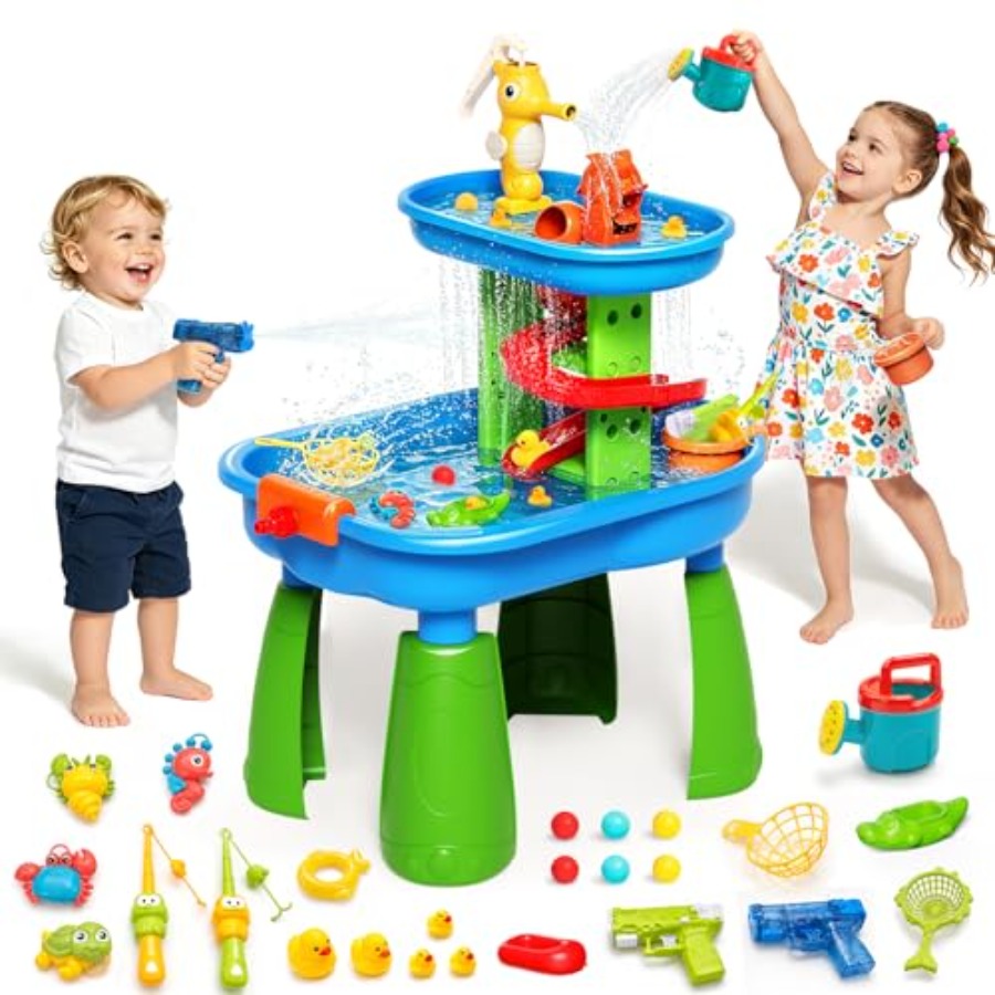 Kids Outdoor Water Table - 3-8 yaş arası çocuklar için açık