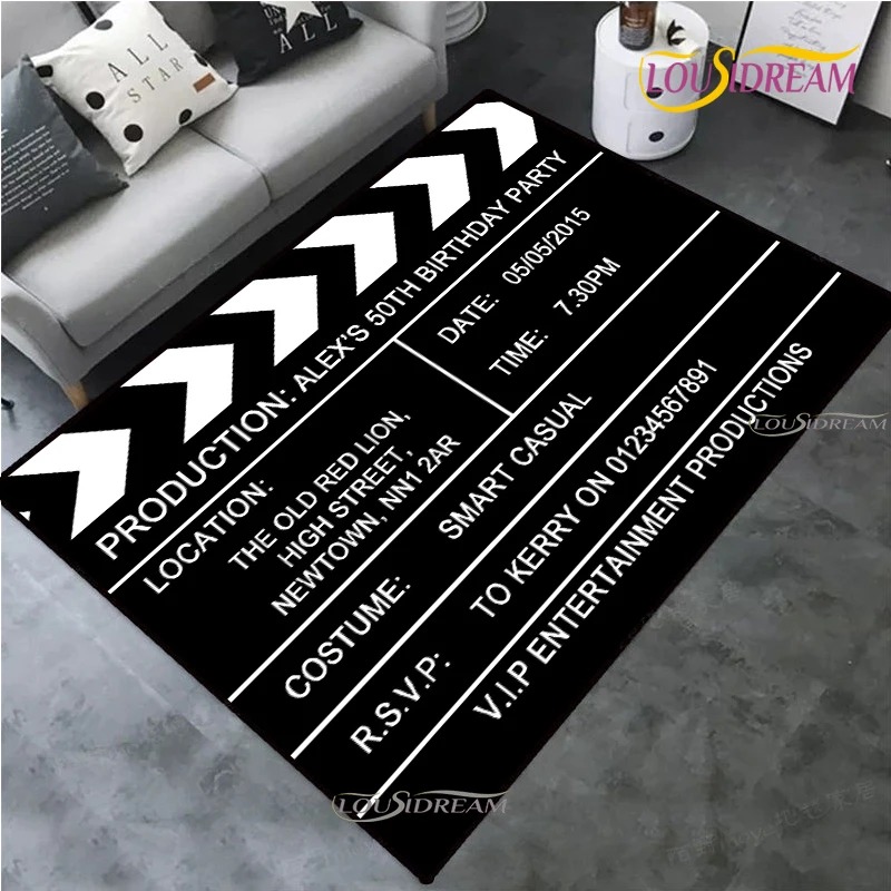 Kids Outdoor Movie Night - Vintage Projektör Temalı Film Gecesi Klaket
