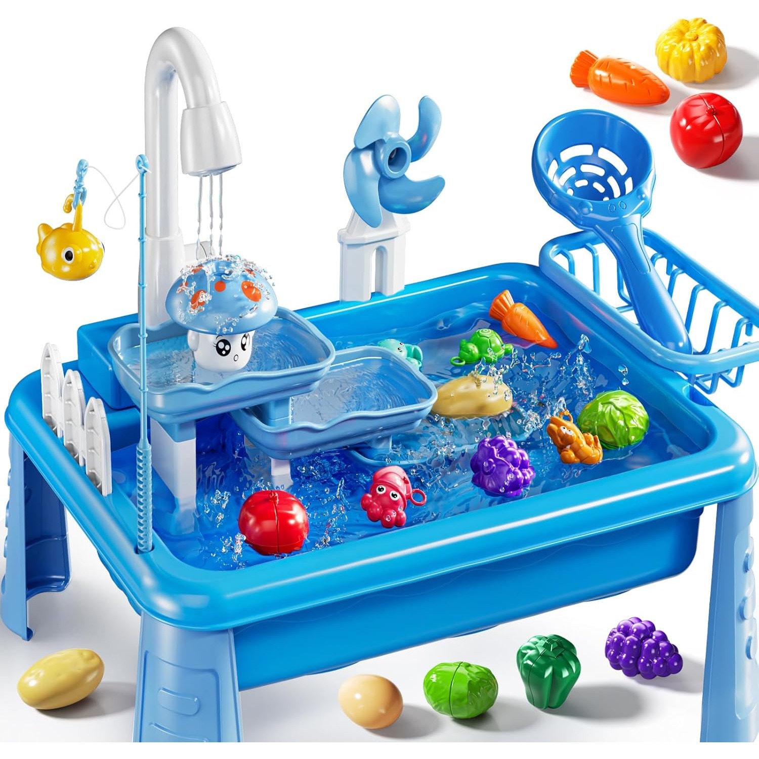 Kids Outdoor Water Table - Çocuklar için Su Masası Oyun Lavabosu