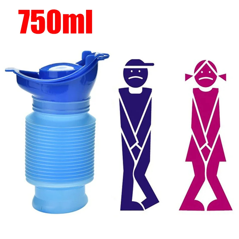 Kids Outdoor Urinal - 750 ml Yetişkin Pisuvar Taşınabilir Küçülebilir