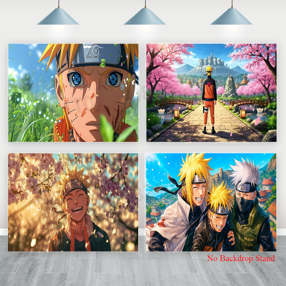 Kids Outdoor Movies - Naruto Zemin Afişi Erkek Çocuk Doğum