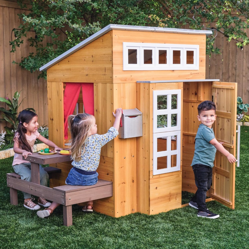 Çocuklar için Modern Ahşap Dış - Kids Outdoor Grill incelemesi ve fiyatı