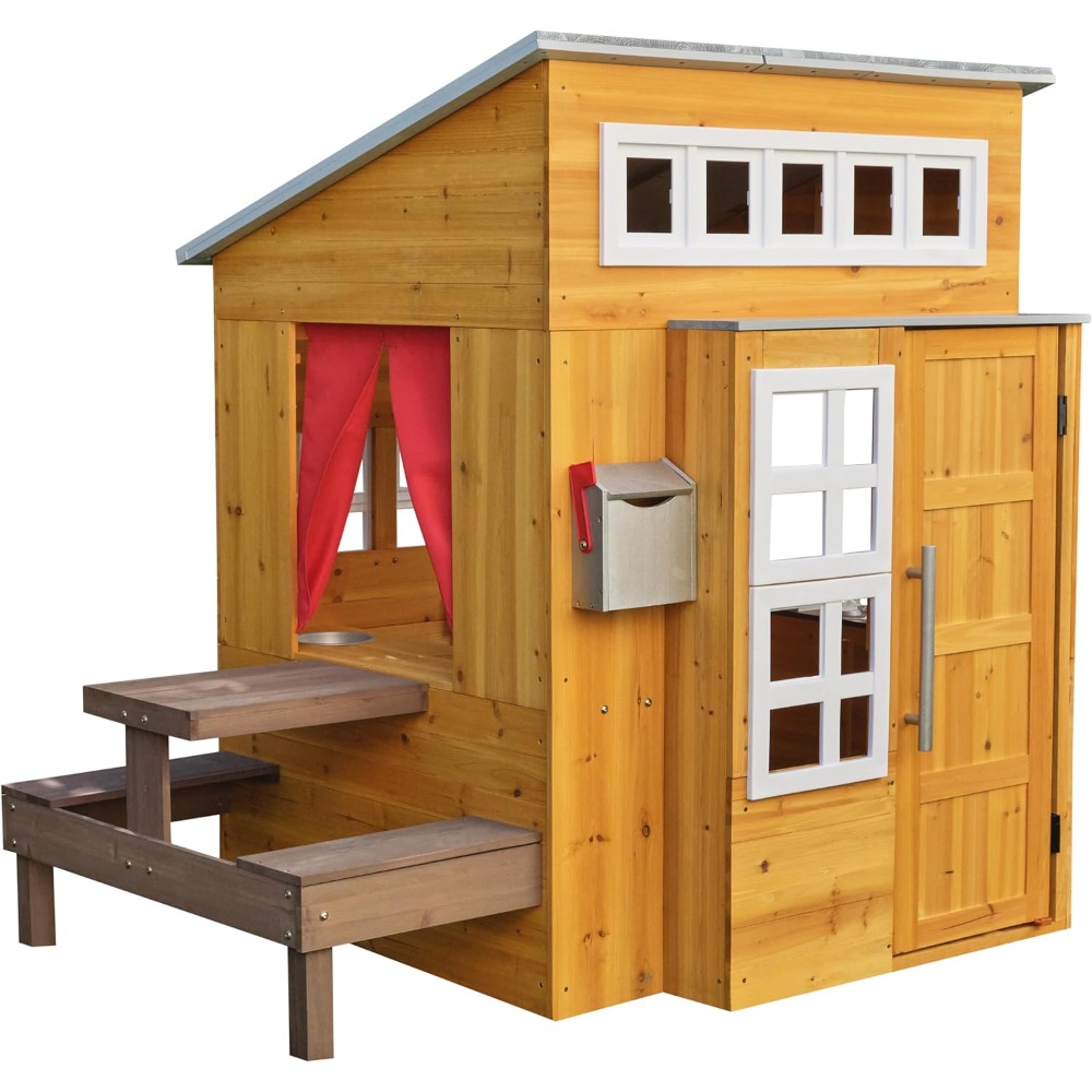 Çocuklar için Modern Ahşap Dış - Kids Outdoor Grill incelemesi ve fiyatı