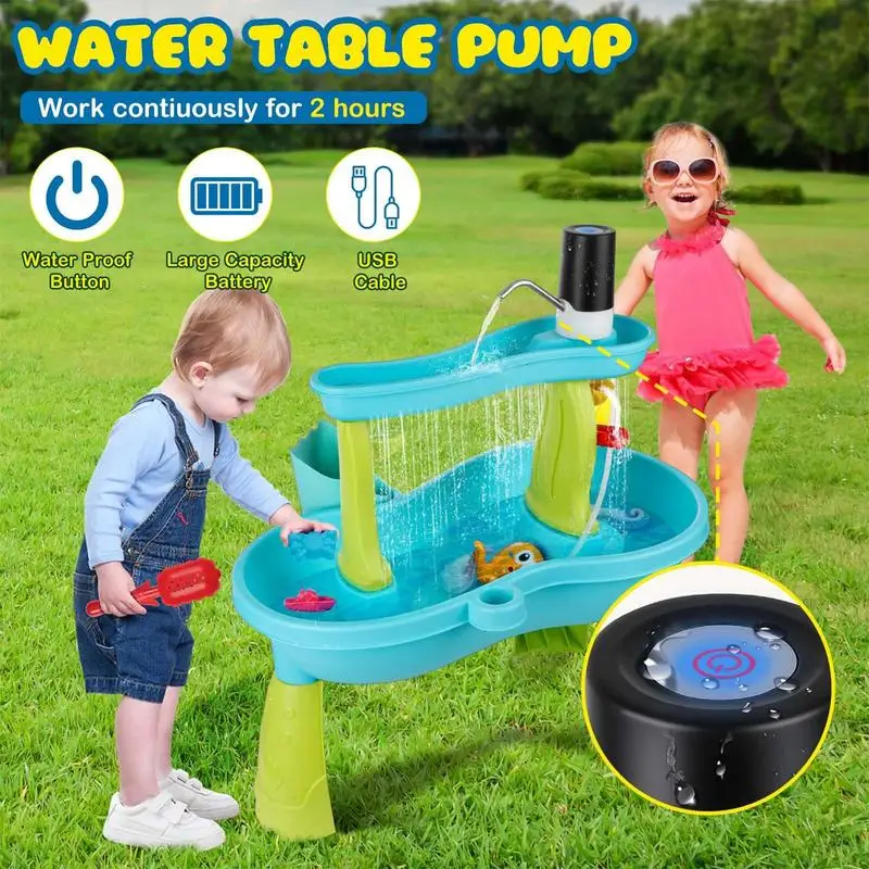Çocuklar için Su Pompası Eğlen - Kids Outdoor Water Table incelemesi ve fiyatı