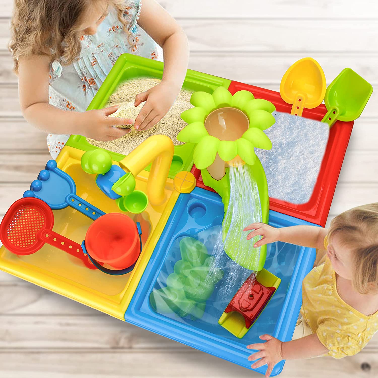 Plaj masa kum oyun oyuncaklar  - Kids Outdoor Water Table incelemesi ve fiyatı