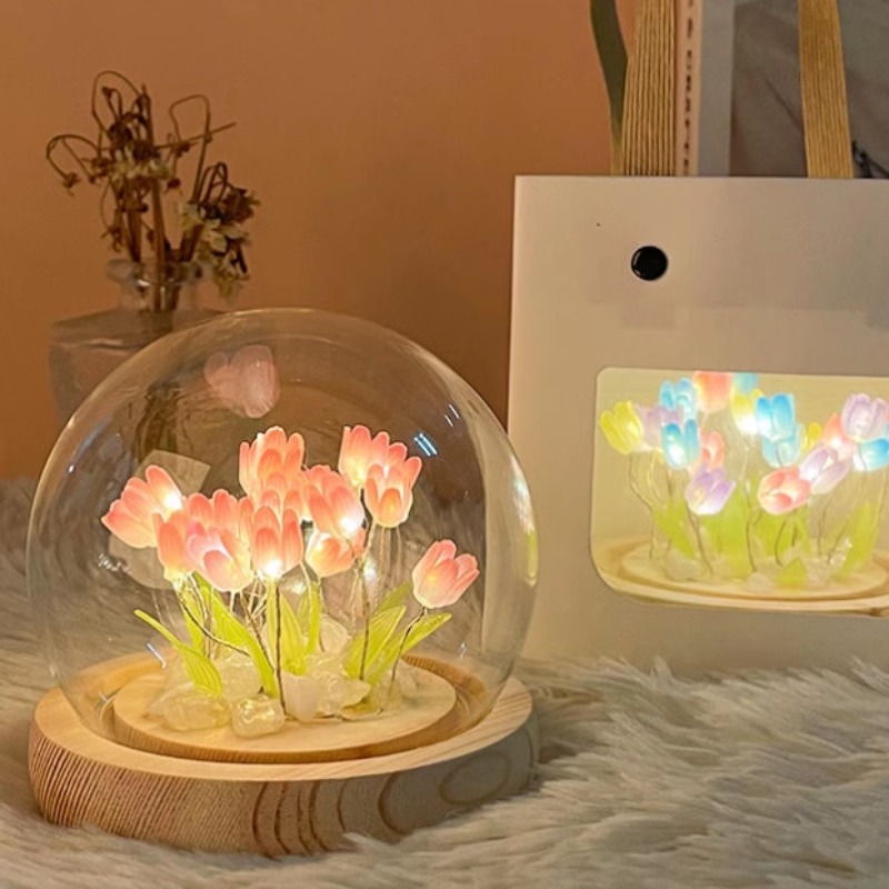 LED DIY El Yapımı Mini Lale Ge - Kids Outdoor Movie Night incelemesi ve fiyatı