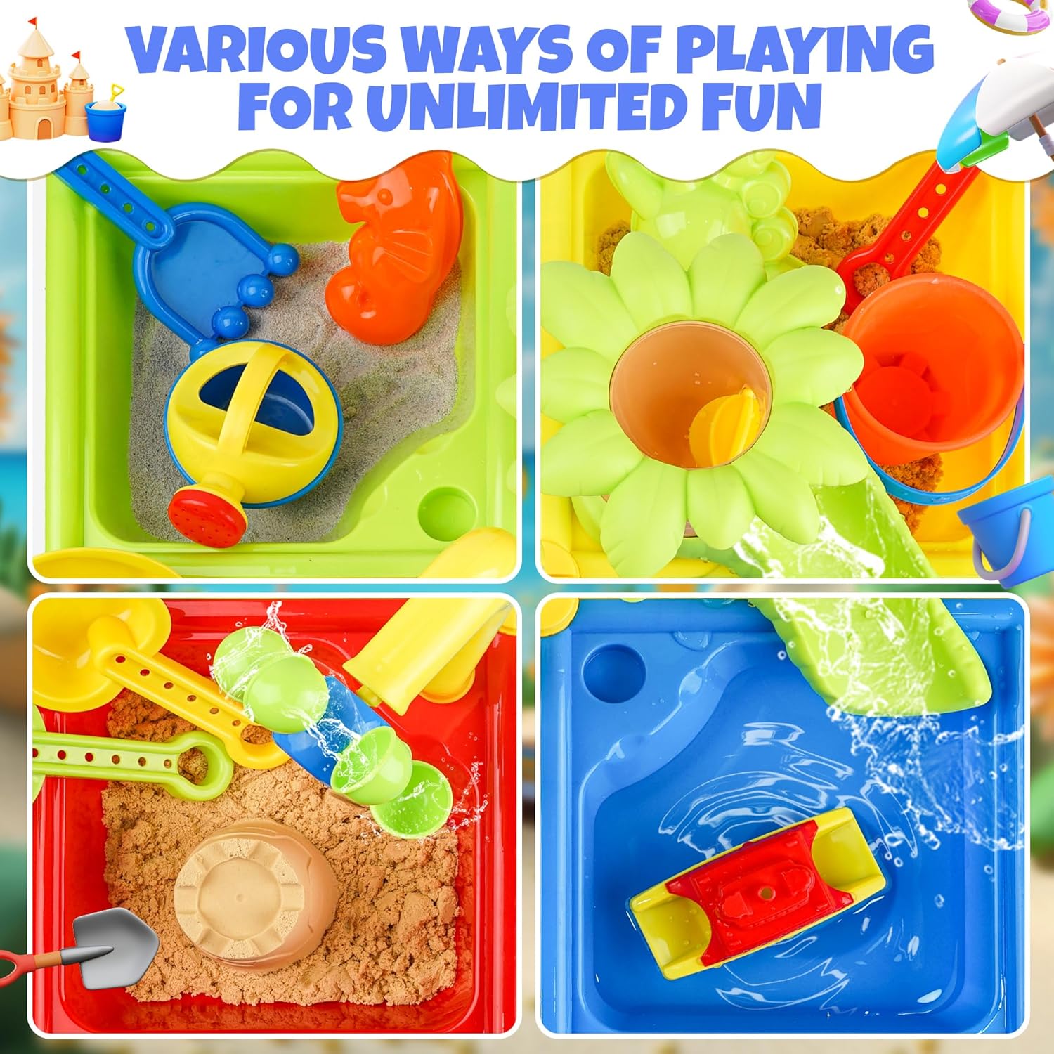 Yeni yürümeye başlayan çocukla - Kids Outdoor Water Table incelemesi ve fiyatı