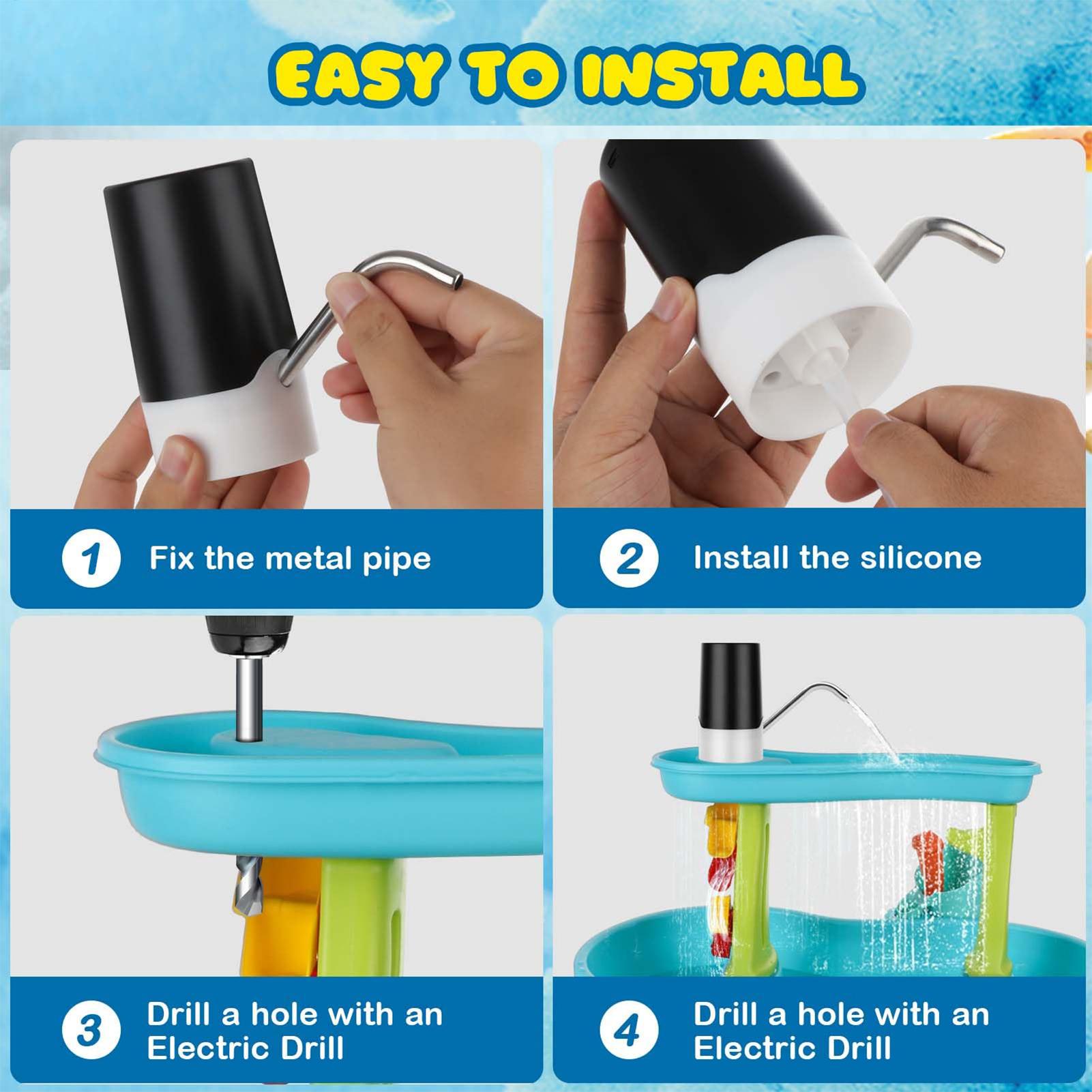 Küçük Kablosuz Şarj Edilebilir - Kids Outdoor Water Table incelemesi ve fiyatı