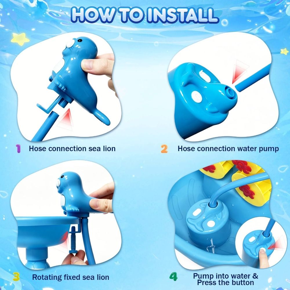 Portatif Deliksiz Su Pompası D - Kids Outdoor Water Table incelemesi ve fiyatı