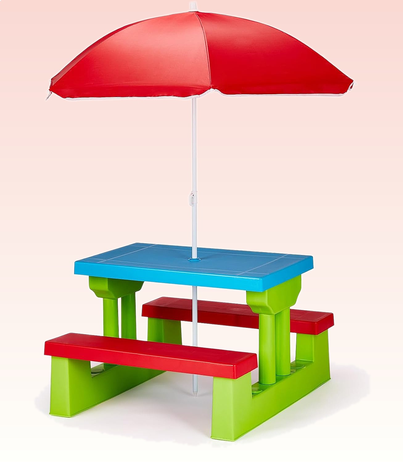 JOYMOR Çocuk Piknik Masası ve  - Kids Outdoor Bench With Umbrella incelemesi ve fiyatı