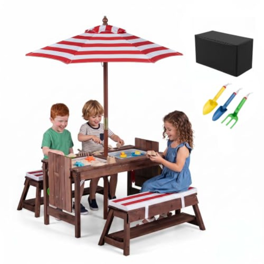 Bahçe ve veranda kullanımı içi - Kids Outdoor Water Table incelemesi ve fiyatı