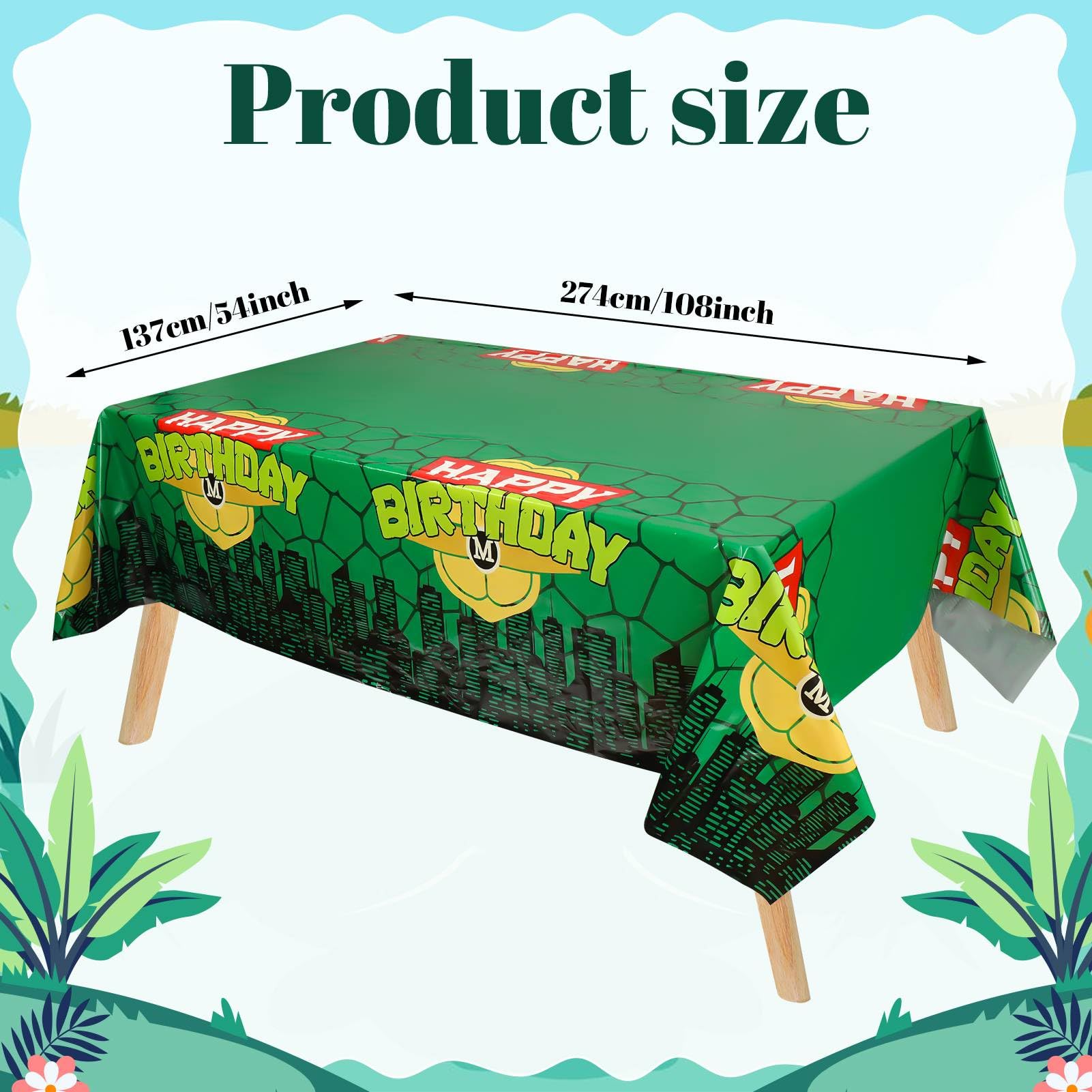 Ninja Kaplumbağa Masa Örtüsü Ç - Kids Outdoor Water Table incelemesi ve fiyatı