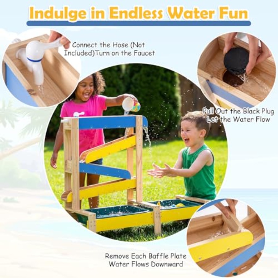 3+ yaş çocuklar için açık hava - Kids Outdoor Water Table incelemesi ve fiyatı