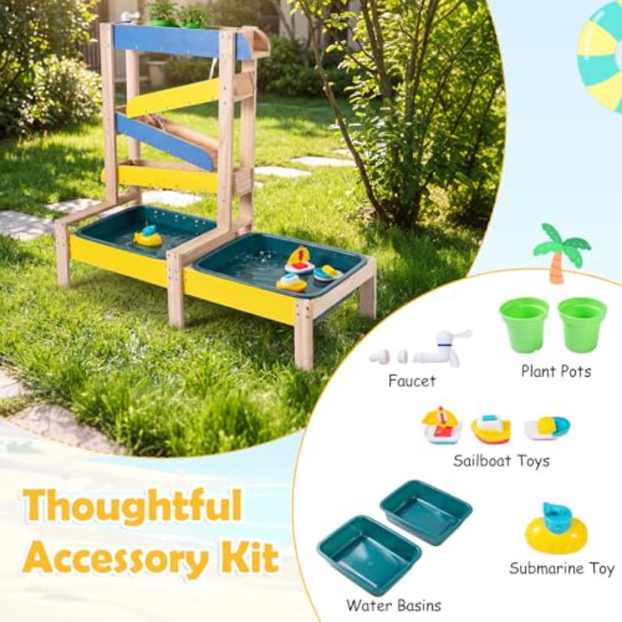 3+ yaş çocuklar için açık hava - Kids Outdoor Water Table incelemesi ve fiyatı