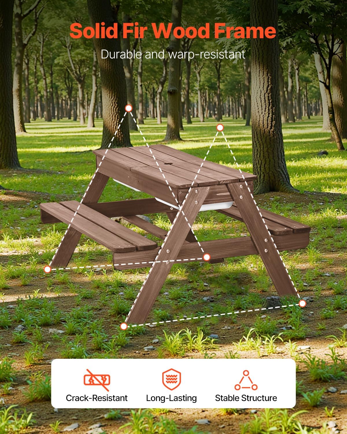 Çocuk Piknik Masası ve Şemsiye - Kids Outdoor Bench With Umbrella incelemesi ve fiyatı