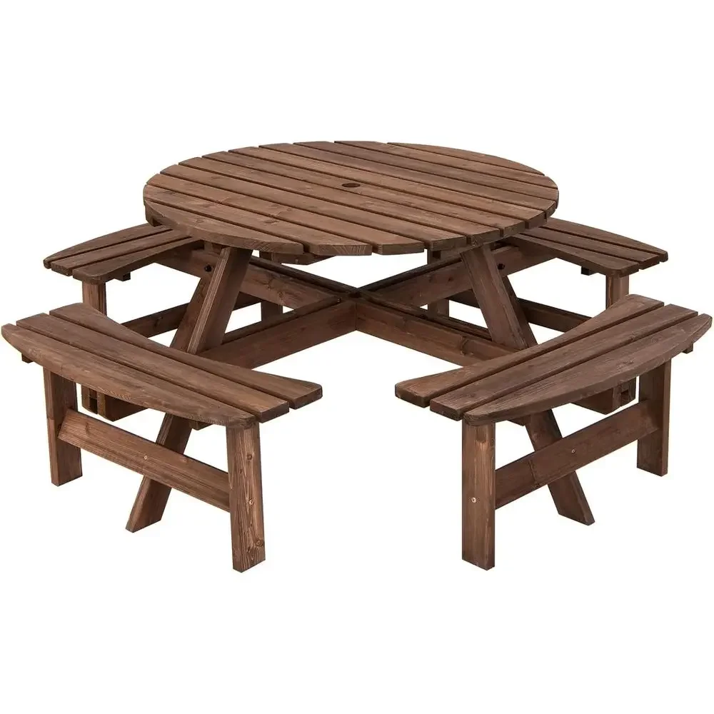 Ahşap Banklı Piknik Masası Set - Kids Outdoor Bench With Umbrella incelemesi ve fiyatı