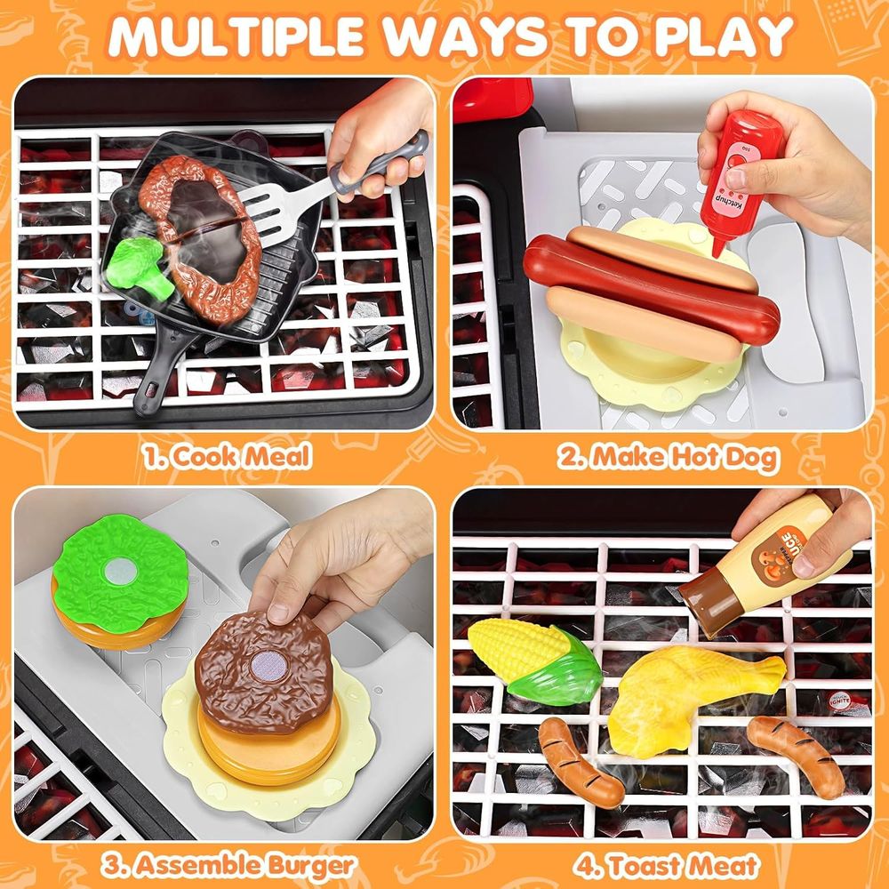 Çocuklar İçin Oyuncak Mutfak S - Kids Outdoor Grill incelemesi ve fiyatı